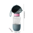 thumbnail image 3 of Rewenti Portable Water Bottle for Dogs A Combined Drinking and Feeding Cup for Dogs, 3 of 5