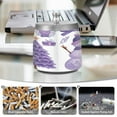 thumbnail image 5 of Ashtray Home Ashtrays Cigar Ashtray Smokeless Ashtray Fashionable and Durable Purple Christmas Snowman, 5 of 7