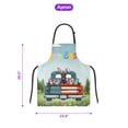 thumbnail image 5 of Happy Easter Doberman Pinscher American Flag Truck Bunny Ears Apron Doberman Dog Lover Gifts for Cooking Grilling Baking Painting Gardening - 03001, 5 of 5