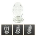 thumbnail image 6 of CHICHUMID 1Pcs Tabletop Figurine Crystal Cross In Transparent Color For Decor, 6 of 8