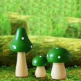 thumbnail image 3 of 6Pieces Simulation Miniatures Mushroom Figurine Garden Decoration Accessories Yard Lawn Decoration Ornaments perfecl Figuras de hongos, 3 of 8