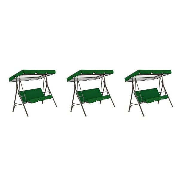 Bewildely Cubierta de asiento para silla columpio, toldo para sombra de sol, accesorios protectores de repuesto para hamaca para patio trasero Type1 NO1