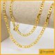 thumbnail image 3 of Gold Plated Lara Chain Guaranteed 18 / 24 inch Long Stylish Design for Men - FREE GIFT BOX - FC-MC, 3 of 4