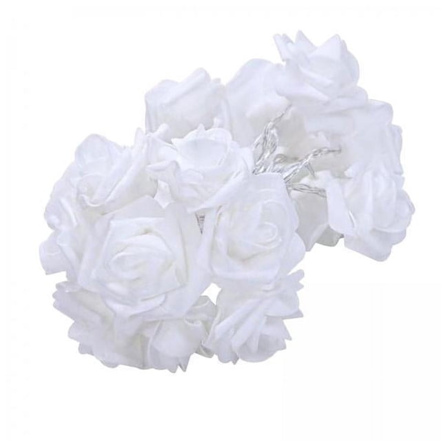 4x Luz de Flores, Decoración Del Día de San Valentín, Flores Románticas, Luz de Hadas Decorativa para Boda, ta, Pared, Decoración de Navidad , Bla 4 piezas