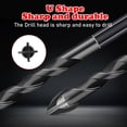 thumbnail image 1 of mmirethe 7x Easy To Install And Drill Bit For Drilling Tiles For DIY Enthusiasts, 1 of 6