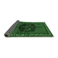thumbnail image 2 of Ahgly Company Indoor Round Persian Emerald Green Traditional Area Rugs, 4' Round, 2 of 4