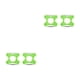 thumbnail image 2 of Wosthever Reemplazo de pedal plano para accesorios de reacondicionamiento de mantenimiento de Speedplay Suministros de actualización de modificación Verde 2piezas Wosthever CBP199749, 2 of 6