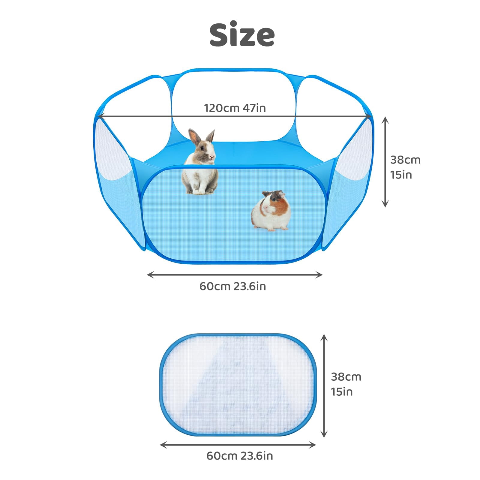 Foldable Playpen for Small Animals
