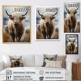 thumbnail image 4 of Designart "Mountain Grazing Yaks" Yaks Wall Decor, 4 of 7
