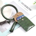 thumbnail image 3 of Up to 65% Off Large Bracelet Keychain Card Holder Tassel Bangle Key Ring Wristban With Wallet Necklace Rings Earring Jewelry on Clearance, 3 of 3