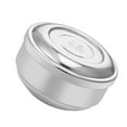 thumbnail image 2 of 1PC Stainless Steel Rice Bowl with Lid Creative Double Layer Rice Bowl Household Kids Rice Container Stylish Round Utensils Bowl for Home Office Use with Word Style Silver Size 1, 2 of 8