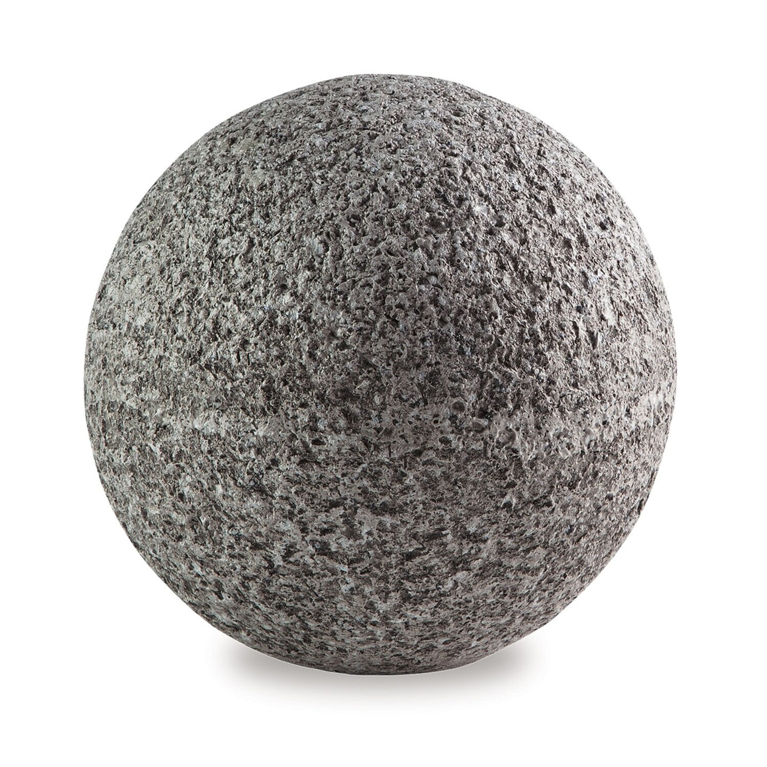 Benjara BM318600 6 in. Zean Sphere Gray Faux Cement Look