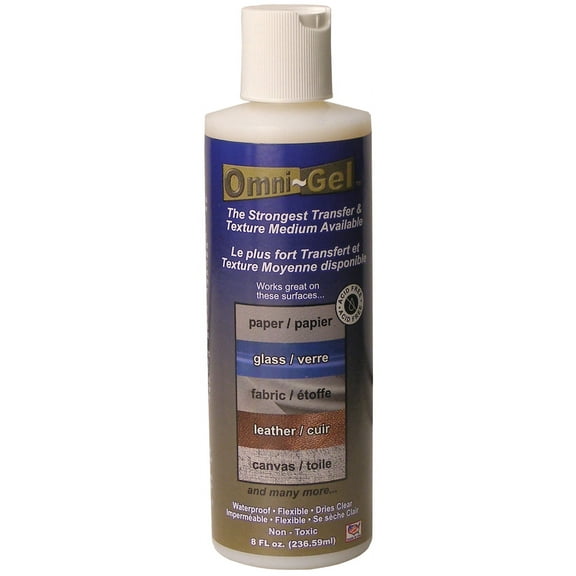 Mona Lisa Omni-Gel Transfer & Texture Medium, 8 oz.