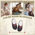 thumbnail image 7 of Picia Giant Monster Over City for Women's Lamb-hug Comfy Fleece House Slippers Memory Foam, Slip-on House Shoes Indoor Outdoor-39/40, 7 of 7