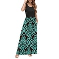 thumbnail image 3 of OutfitShow Women Summer Dress Sleeveless Loose Casual Long Maxi Dresses with Pockets, 3 of 6