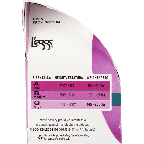 silken mist control top walmart com leggs hose size chart