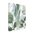 thumbnail image 2 of June Erica Vess 'Aquatic Leaves III' Canvas Art, 2 of 3