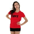 thumbnail image 3 of Love Autism Awareness Puzzle Piece Womens Slim Fit Graphic Tee Brisco Brands S, 3 of 5