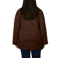 thumbnail image 3 of Panda Uniform by HeedFit 29" Medical Lab Coat for Women – 6XL Chocolate, 3 of 7