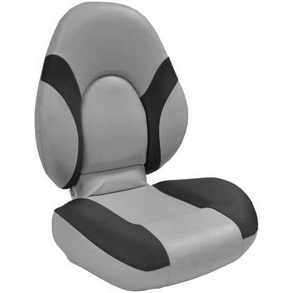 Gen3 Marine Centric Folding Boat Seat Light Grey/Carbon