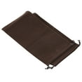 thumbnail image 1 of Unique Bargains 30x15cm Microfiber Pouch, 2Pcs Soft Storage Drawstring Gift Bag, Brown, 1 of 5