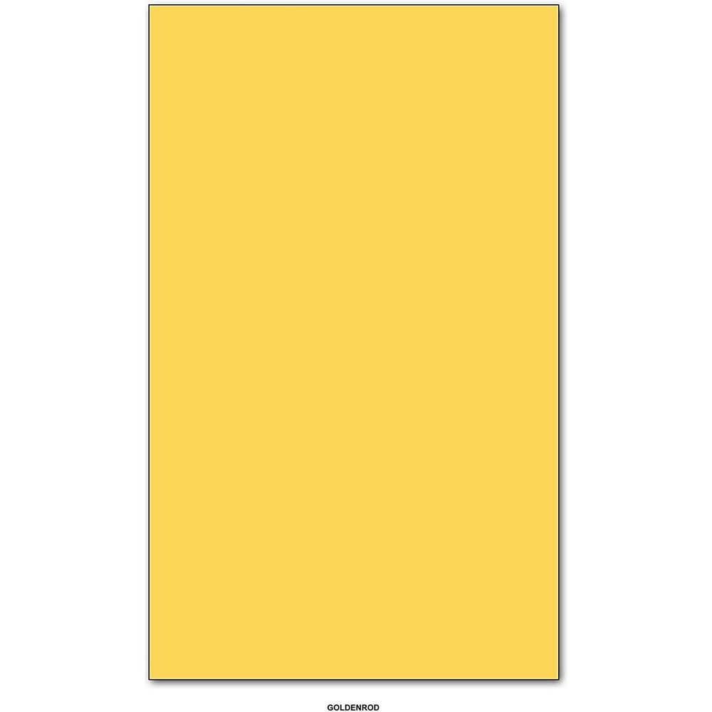 Goldenrod Colored Menu Paper Legal Size Colorful paper For