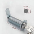 thumbnail image 1 of Weatherproof 54mm Extra long cam lock with key), 1 of 4