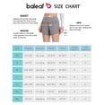 thumbnail image 3 of BALEAF Women's 2 in 1 Running Athletic Shorts Lightweight Quick-Dry Workout Gym Yoga Shorts with Pockets Grey XL, 3 of 8