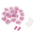 thumbnail image 4 of 20 Pairs Sponge Ear Noise Reduction Sound Blocking for Sleeping Travel - Pink, 4 of 10