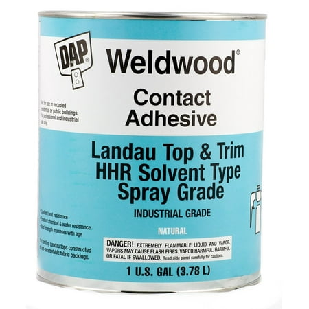 DAP 00233 Weldwood Contact Cement Landau Top & Trim HHR Solvent Type, 1