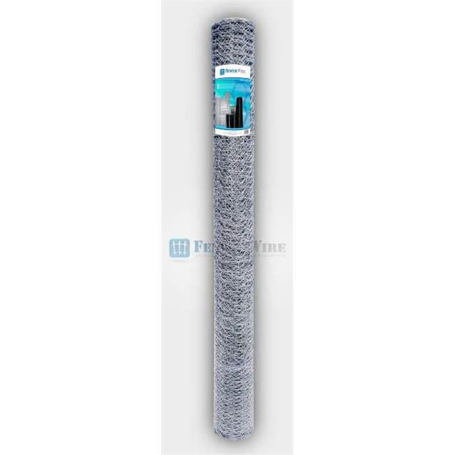 Fencer Wire 3 x 50 ft. 20 Gauge Hex Netting, 1 inch Mesh - Walmart.com