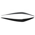 thumbnail image 1 of 2Pcs Gloss Black Headlight Eyebrows Eyelid Trim Left/Right For 1 Series F20 F21 Facelift Hatchback 2015-2019, 1 of 2