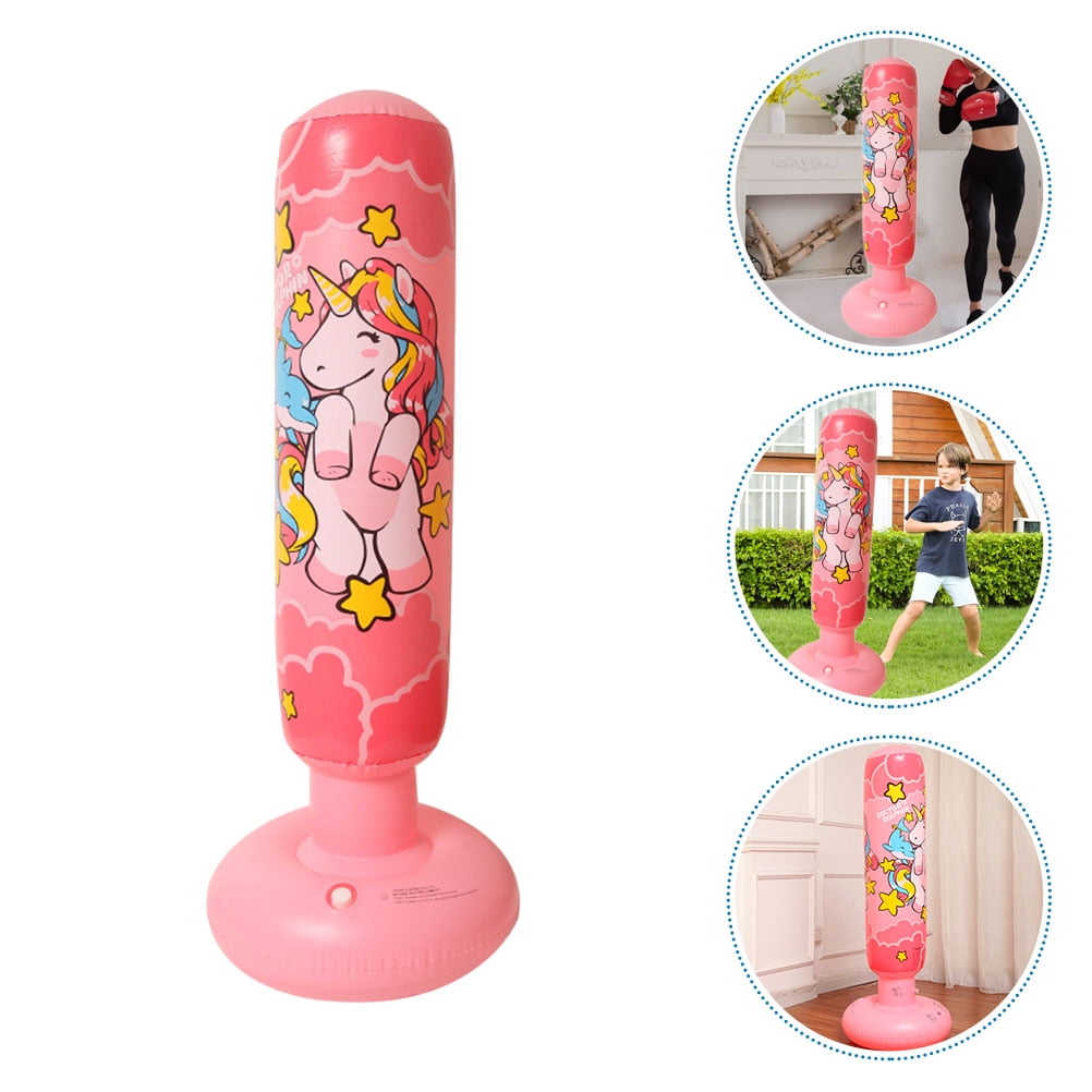 Inflatable Punching Bag Free Standing Cartoon Boxing Punch Bag for