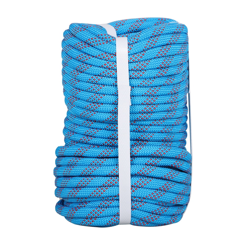 ALLCARB Braided Polyester Rope (3/8" X 100') Strong Pulling Rope for