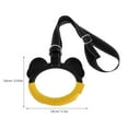 thumbnail image 2 of GOOHOCHY 1 Pair Gymnastics Rings for Kids Home Exercise Heavy Duty Pull Up Rings with Adjustable Straps Indoor Gym Anti-Slip Rings, 2 of 8