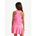 thumbnail image 2 of Justice Girl's Sporty Racerback Rib Tank, Sizes XS-XLP, 2 of 4