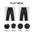 thumbnail image 7 of Necooer Women's High-Waisted Wide-Leg Jeans, Distressed Boyfriend Relaxed Fit, Stretchy Denim Pants, 7 of 7