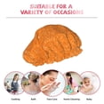 thumbnail image 7 of KLL Orange Glitter2 Pattern Shower Cap & Bath Cap for Women,Reversible Oversized Waterproof Shower Caps for all Hair Lengths,Elastic Reusable Bathing Hair Cap, 7 of 7