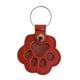thumbnail image 5 of Llavero con forma de pata de perro y gato, bonito recuerdo de animal para amantes de los perros. rojo, 5 of 8
