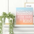 thumbnail image 2 of Barnyard Designs 'Stay Humble' Wooden Box Sign Motivational Desk Decor, Primitive Decor Office Desk Decorations for Women Office Bathroom Shelf Decor, Inspirational Desk Decor, 8x8, 2 of 7