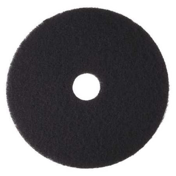 TOUGH GUY 402W15 Stripping Pad,Black,Size 13",Round,PK5