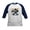Navy/White, variant on CafePress - Kawaii Style Illustration Kids Baseball T Shirt - Kids Cotton Baseball Jersey, 3/4 Sleeve Shirt