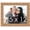 Gold, variant on 15x12 Gold Modern Bamboo Picture Frame - UV Acrylic, Foam Board Backing, Hanging Hardware