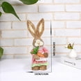 thumbnail image 2 of Fiudx Conejito de Pascua de Imitación, Decoración Creativa de Paja, Relleno de Espuma, Material Ecológico y Seguro, Decoración Navideña Versátil para Dormitorio o Sala de Estar, Tamaño 32 Cm, 2 of 3