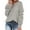 Gray, variant on Odeerbi Women Sweater 2025 Casual Trendy Solid Sweater Hollow Out Pullover Long Sleeve Round Neck Sweater Red