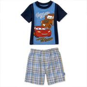 Disney - Toddler Boys' Cars 2-Piece Shirt and Shorts Set