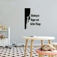 thumbnail image 2 of Climbing to Bigger and Better things- Rock Climbing Wall Decal - Vinyl Stickers for Kids Room ,Bedroom, Living room-Mountain Climber Wall Art-Size : 32" x 40"., 2 of 4
