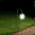 thumbnail image 4 of 29 Inches Solar Lamp Post Light,Outdoor Solar Lamp Post Lighting,Aluminum Classic Black Light Pole,Solar Pole Lamp Waterproof Outside for Driveway Patio Garden Lawn Backyard Pathway, 4 of 7