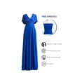 thumbnail image 2 of HYwys Infinity Dress with Bandeau Womens Convertible Bridesmaid Dress Long Multi Way Dress Twist Wrap Dress, 2 of 6