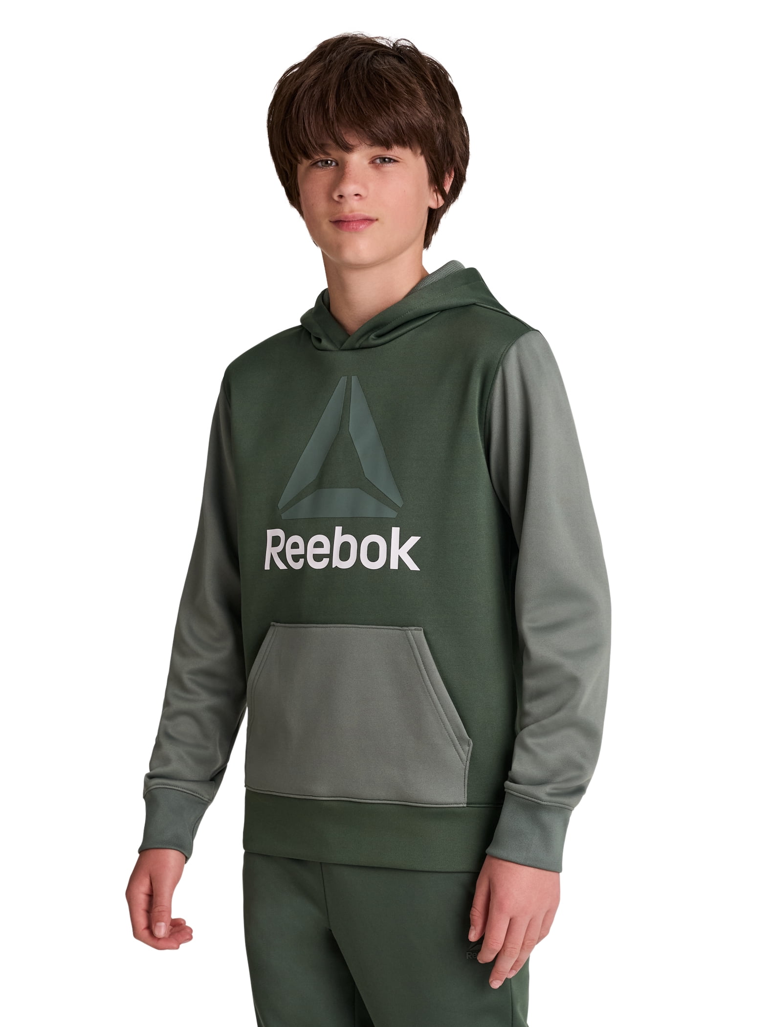 Reebok Boy's Cool Down Colorblock Hoodie, Sizes 4-18